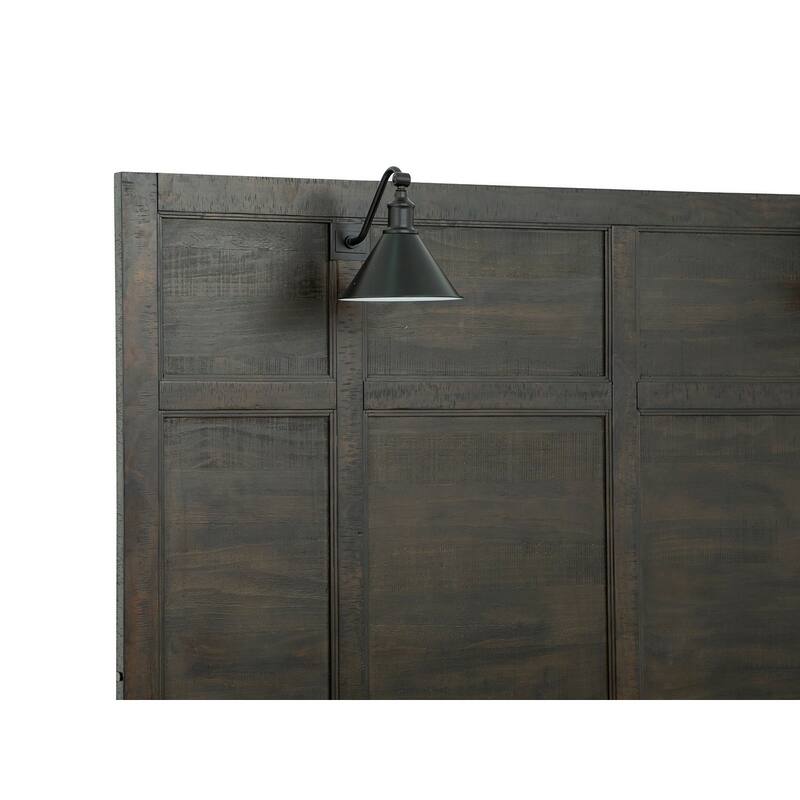 Magnussen Home Westley Falls Graphite Lamp Panel Bed
