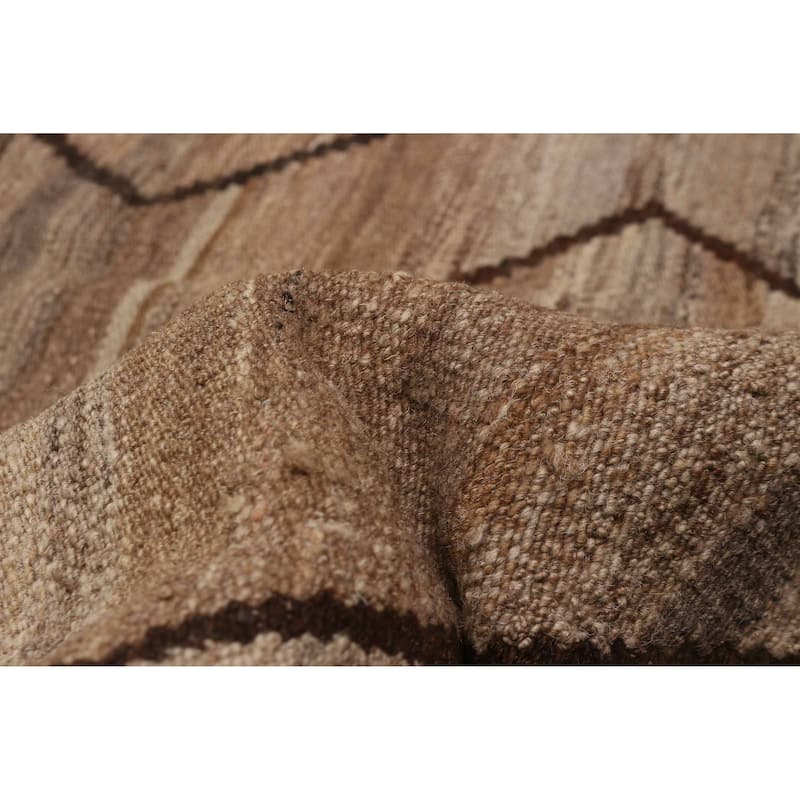 Sivas Brown Kilim 8'5" x 11'5" - 8'5 x 11'5