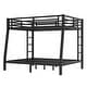preview thumbnail 5 of 9, Full XL Over Queen Bunk Bed, Noise Reduction