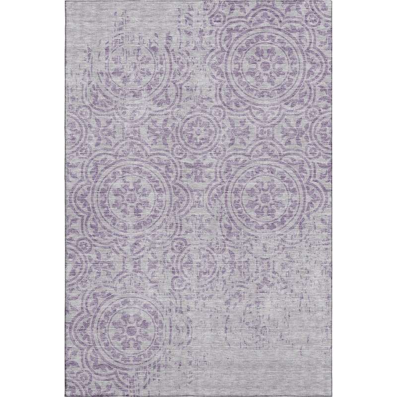 Premium Washable Super Soft Vanishing Medallion Mayfield Rug