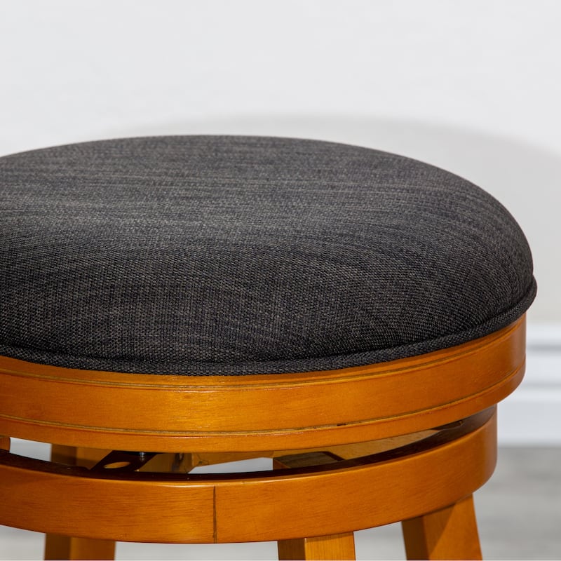 DTY Indoor Living Creede Backless Swivel Stool