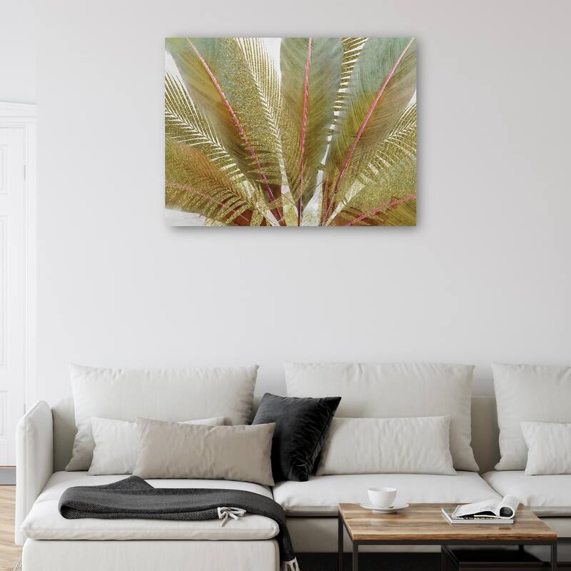 Island Golds I By Studio Arts Canvas Art Print