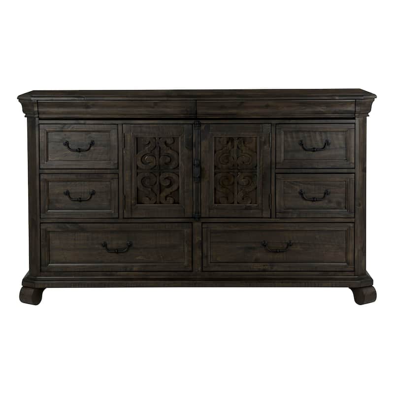 Magnussen Home Bellamy Peppercorn Drawer Dresser