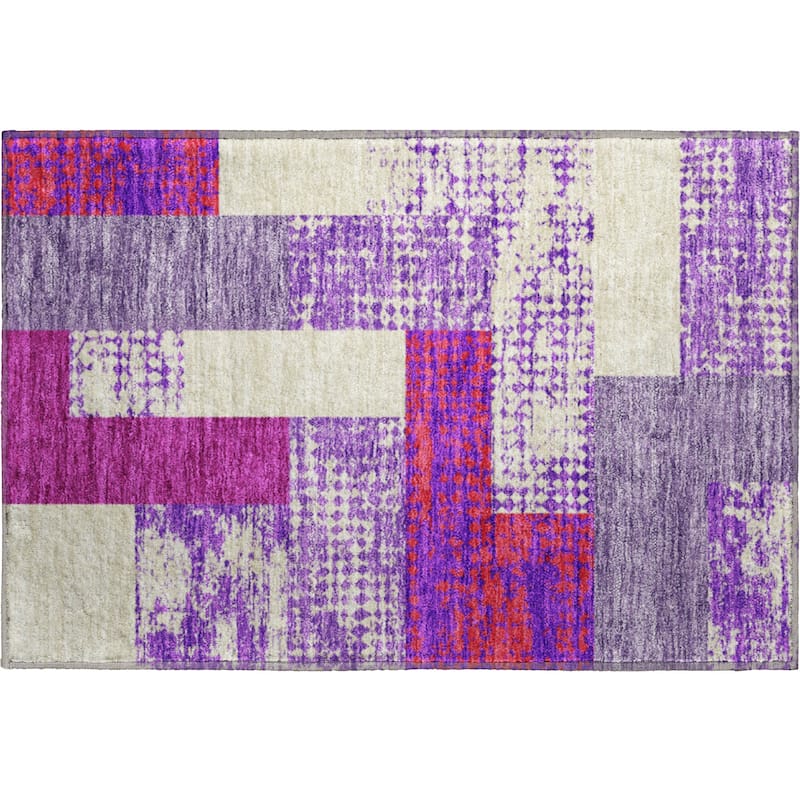Premium Washable Super Soft Casual Geo Mayfield Rug