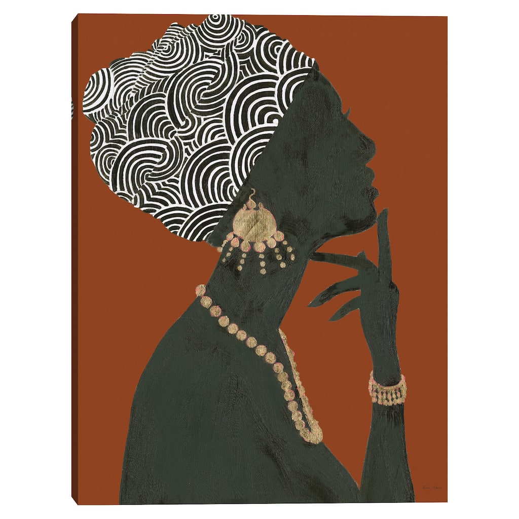 Graceful Majesty Spice I Canvas Art Print