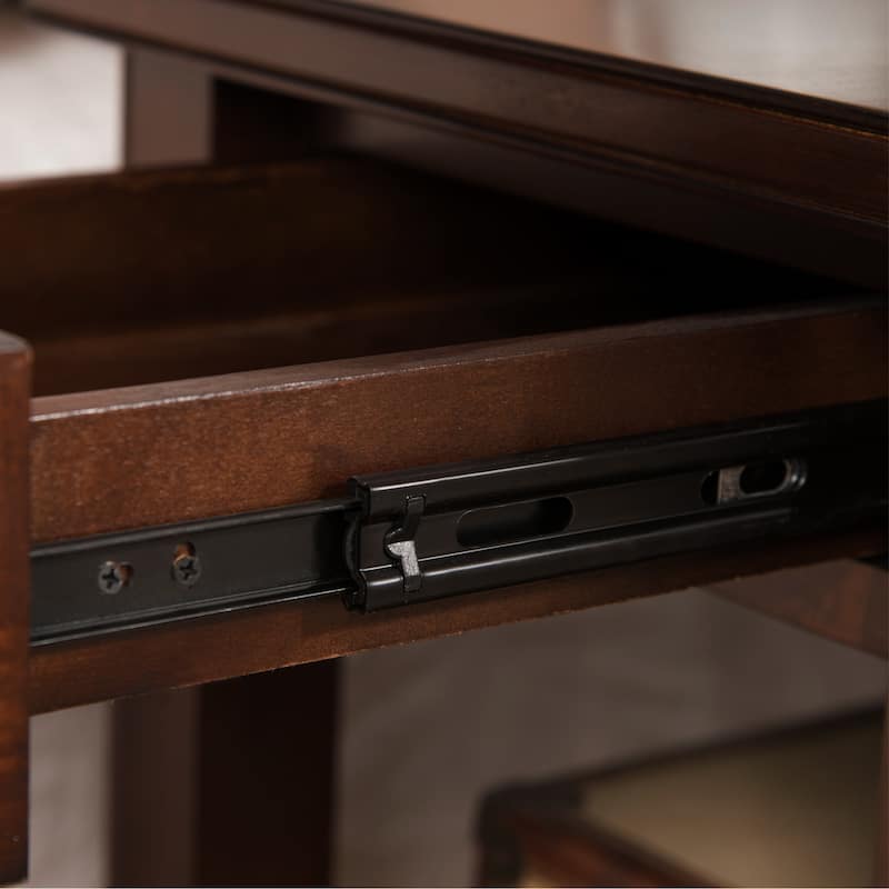 Leick Home Laurent One Drawer Swing Arm Lamp Side Table