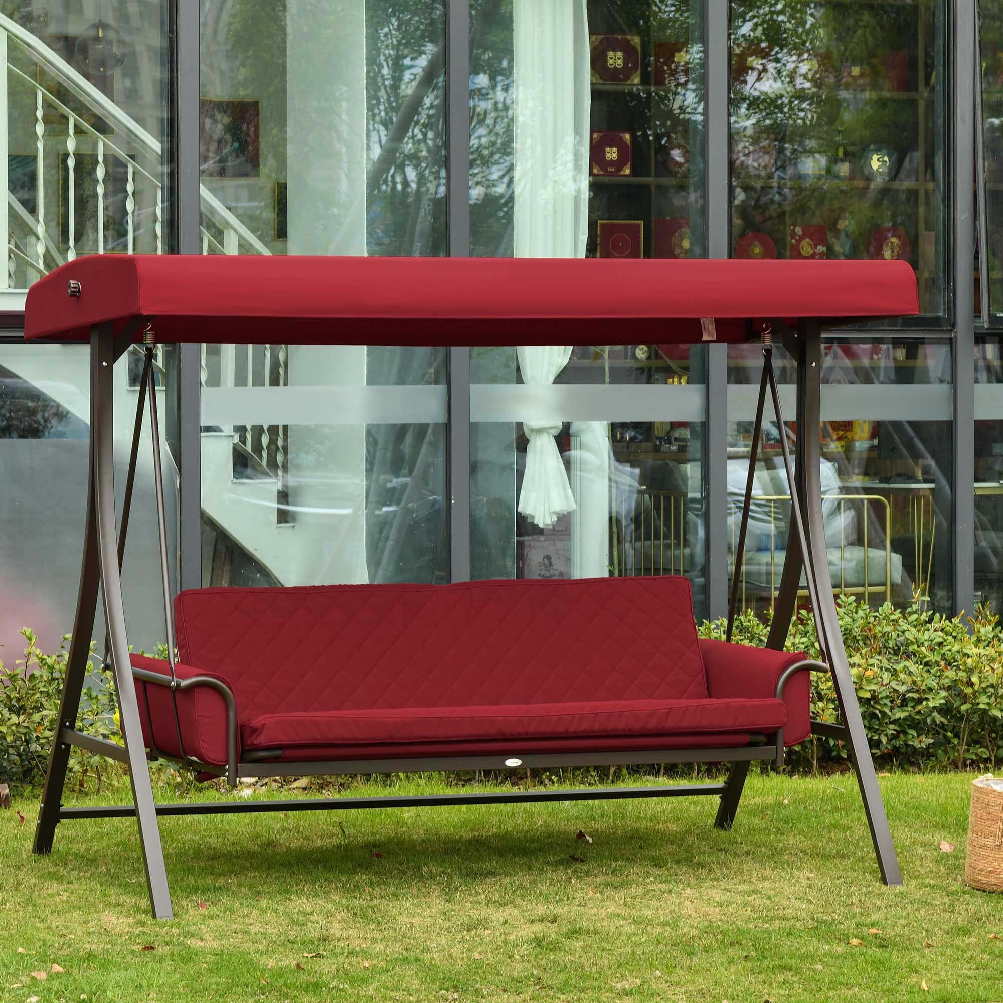 Hammock bench shop swing