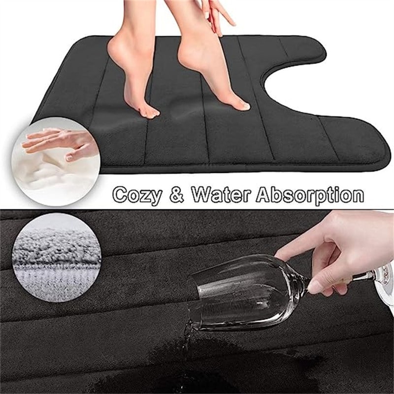Non-slip Memory Foam Shower Mat - On Sale - Bed Bath & Beyond - 28374902