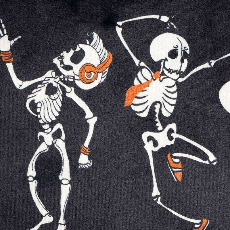 Lush Decor Rocking Skeleton Decorative Pillow Single