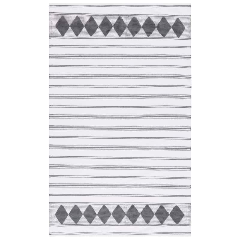 SAFAVIEH Handmade Flatweave Montauk Sietske Boho Stripe Cotton Rug