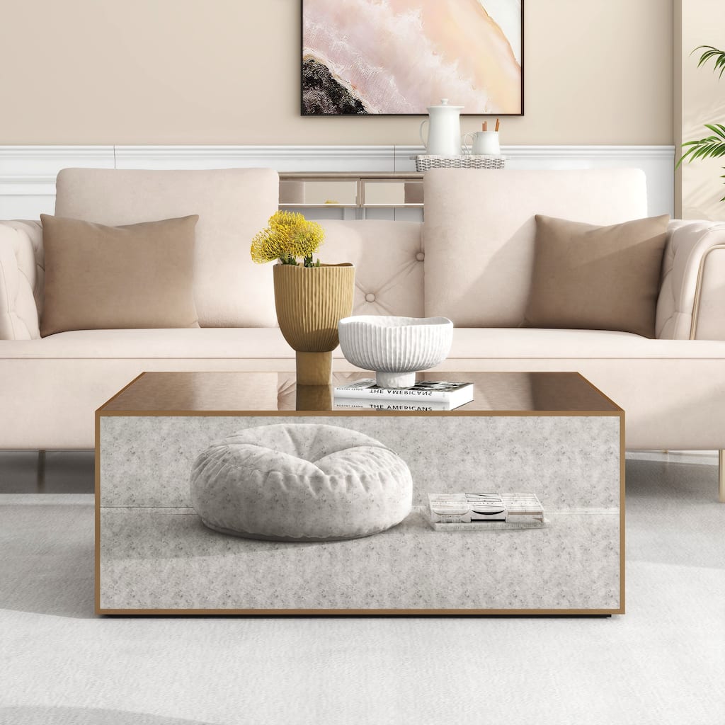 Modern Rectangular Coffee Table