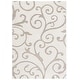 preview thumbnail 98 of 111, SAFAVIEH Florida Shag Shahin Scroll 1.2-inch Thick Textured Rug