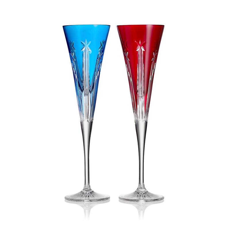 Waterford USA250 Flute 5oz, Set of 2 - Multicolor