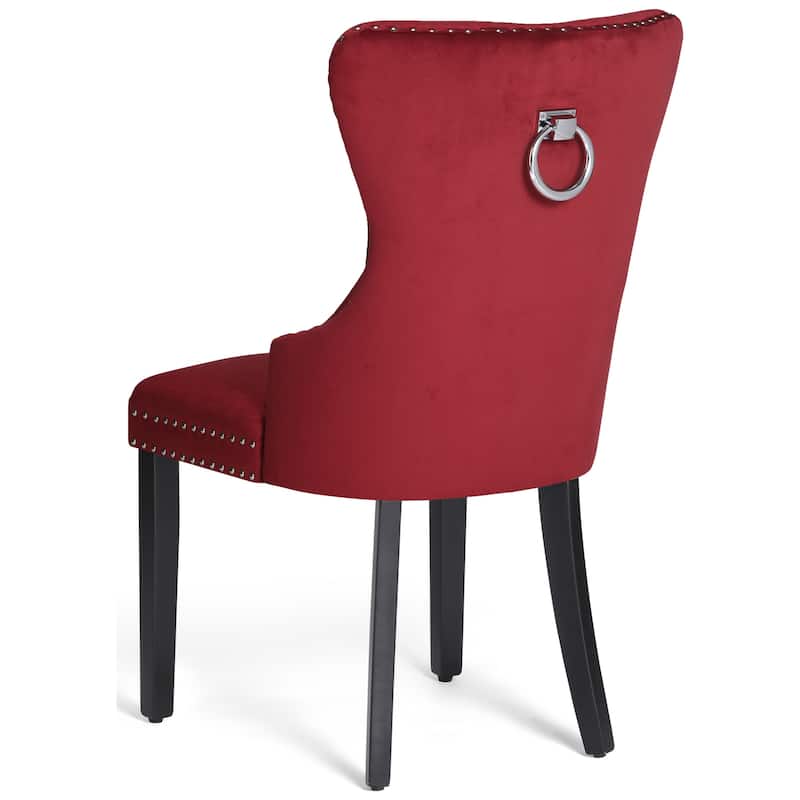 Highland Tufted Velvet Side Chair (Set of 6)