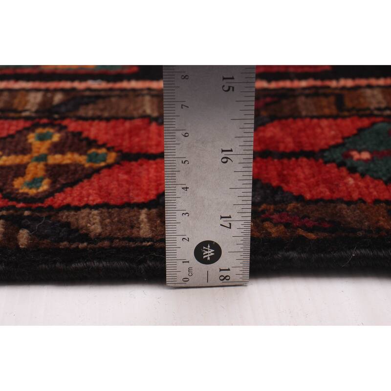 ECARPETGALLERY Hand-knotted Konya Anatolian Black Wool Rug - 3'11 x 11'1