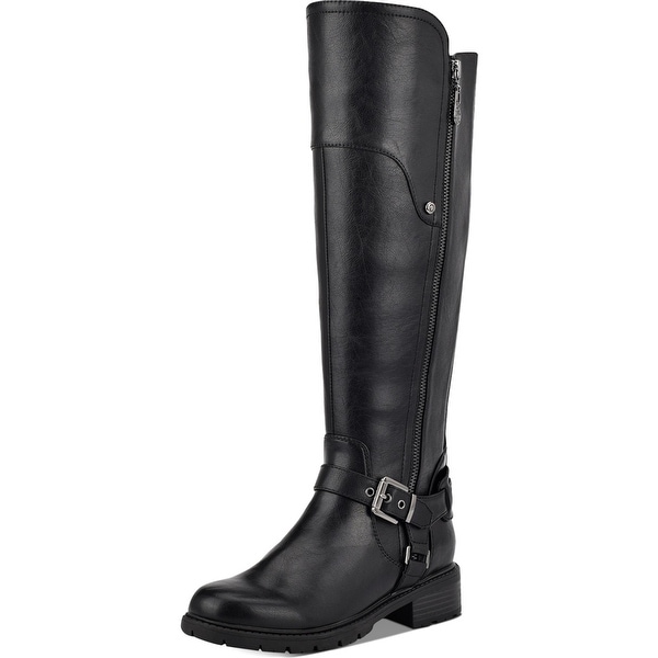 G by Guess Womens Tealin Riding Boots Faux Leather Zipper. Opens flyout.