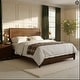 preview thumbnail 1 of 57, Christopher Knight Home - Modern Wooden Bed Frame with Headboard and Footboard Walnut - King