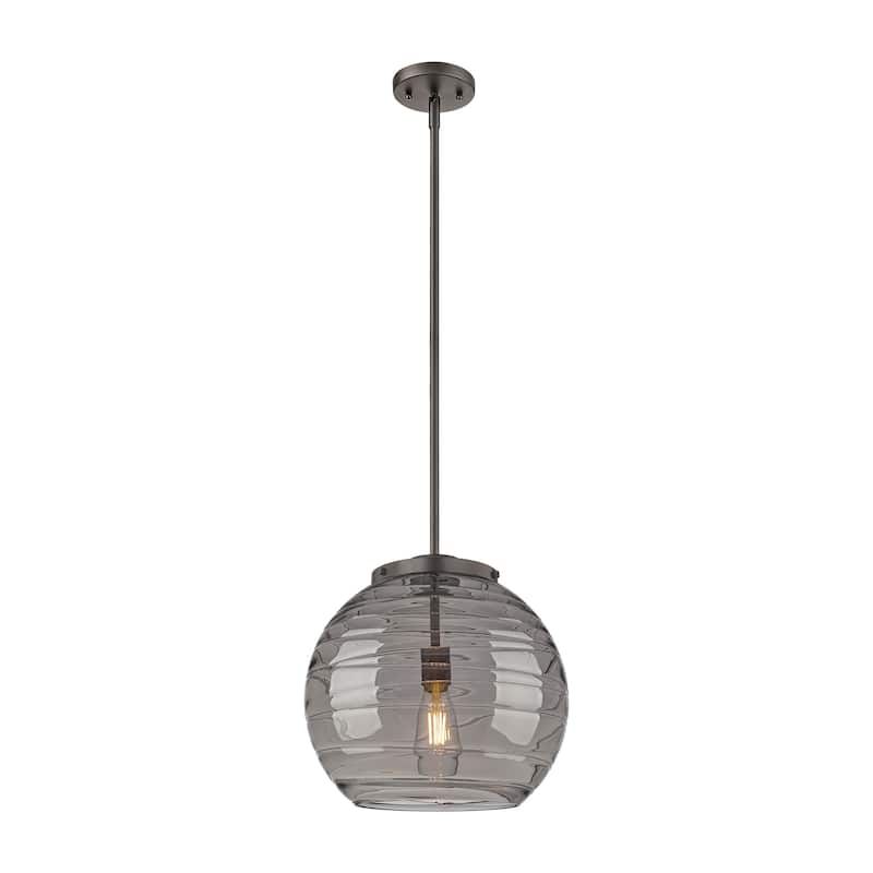 Innovations Lighting 221-1S-15-14 Athens Pendant Athens Deco Swirl 14"