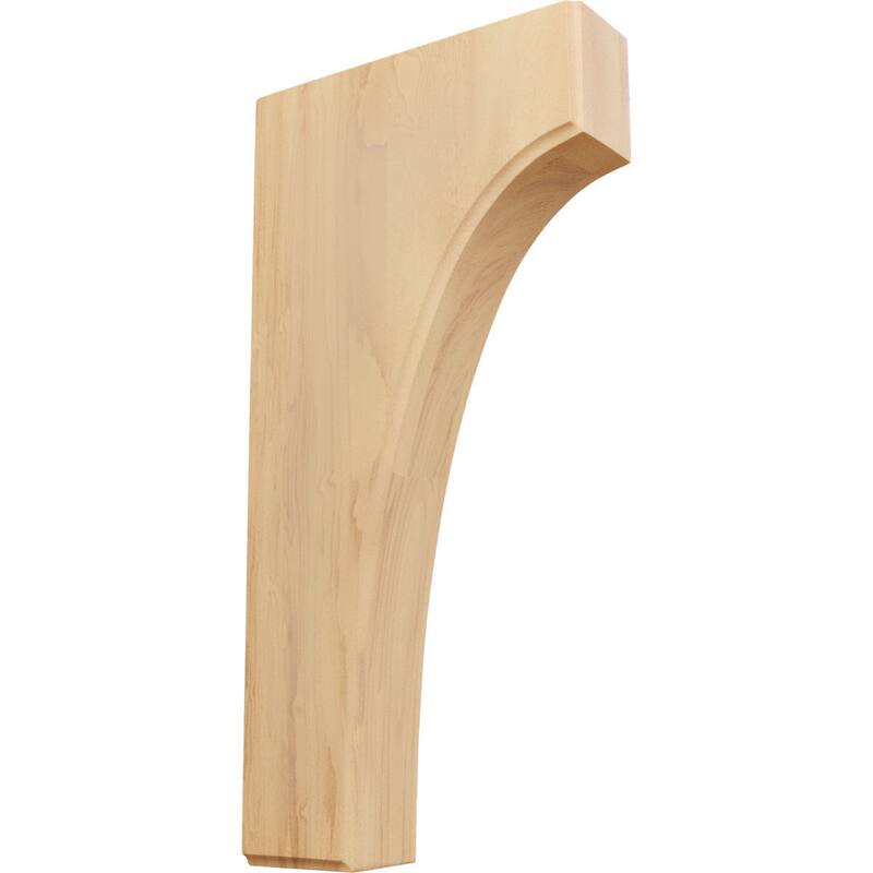 Clarksville Bracket - 1 3/4"W x 6"D x 12"H - Red Oak
