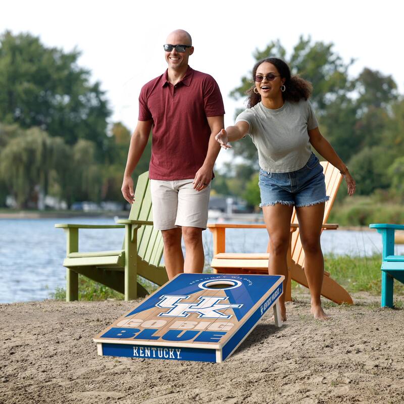 Kentucky Wildcats NCAA 2x4 Professional Cornhole Board Set