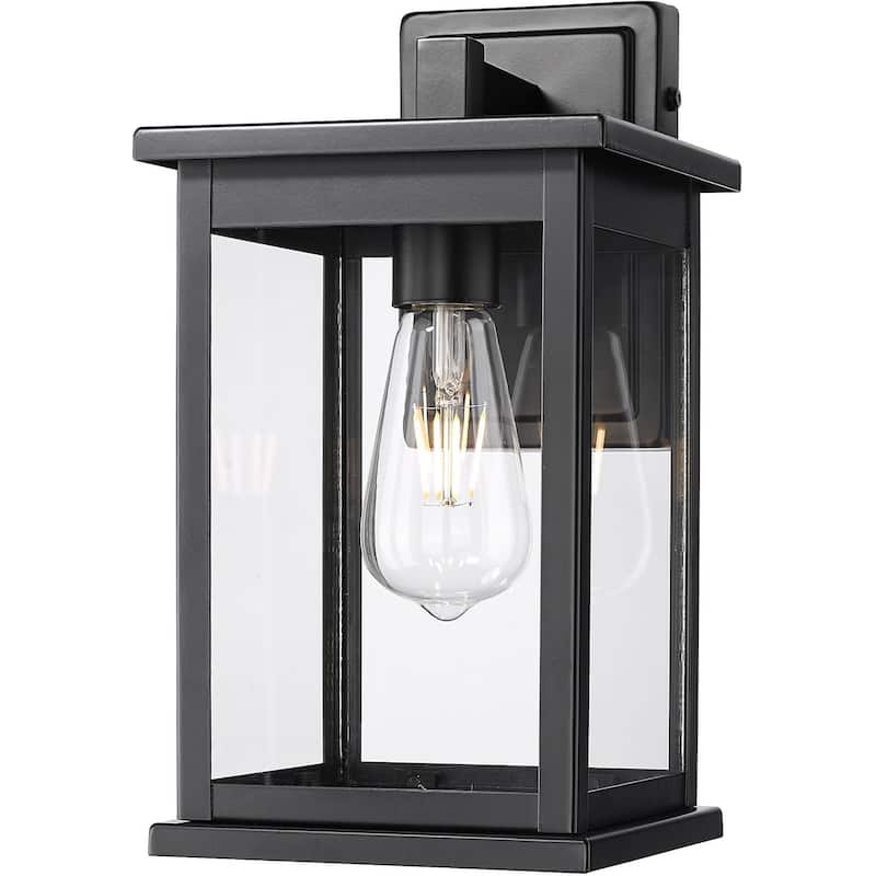 Millennium Lighting 4102 Bowton II 11" Tall Outdoor Wall Sconce with - Powder Coated Black
