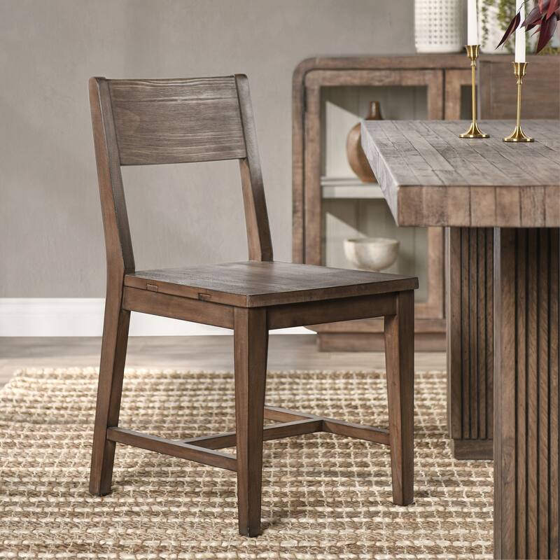 Ollie Dining Chair (Set of 2) by Kosas Home - Set of 2 - Brown - Dining Height