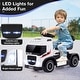 preview thumbnail 25 of 34, 6V Kids Electric Ride-on Truck with Height Adjustable Seat - 28" x 12" x 18"