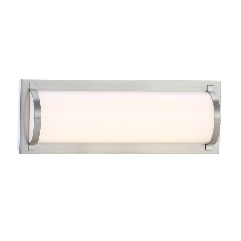 SAFAVIEH Lighting Luka Vanity Bar Bathroom Sconce - 12"x4.3"x3"