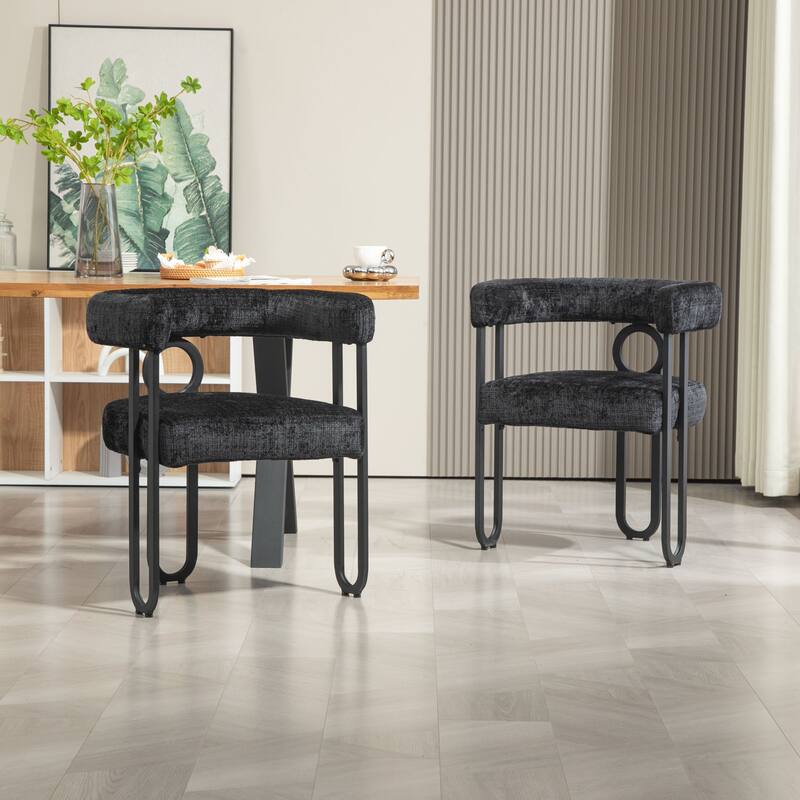 Mid Century Style Dining Chair Set of 2