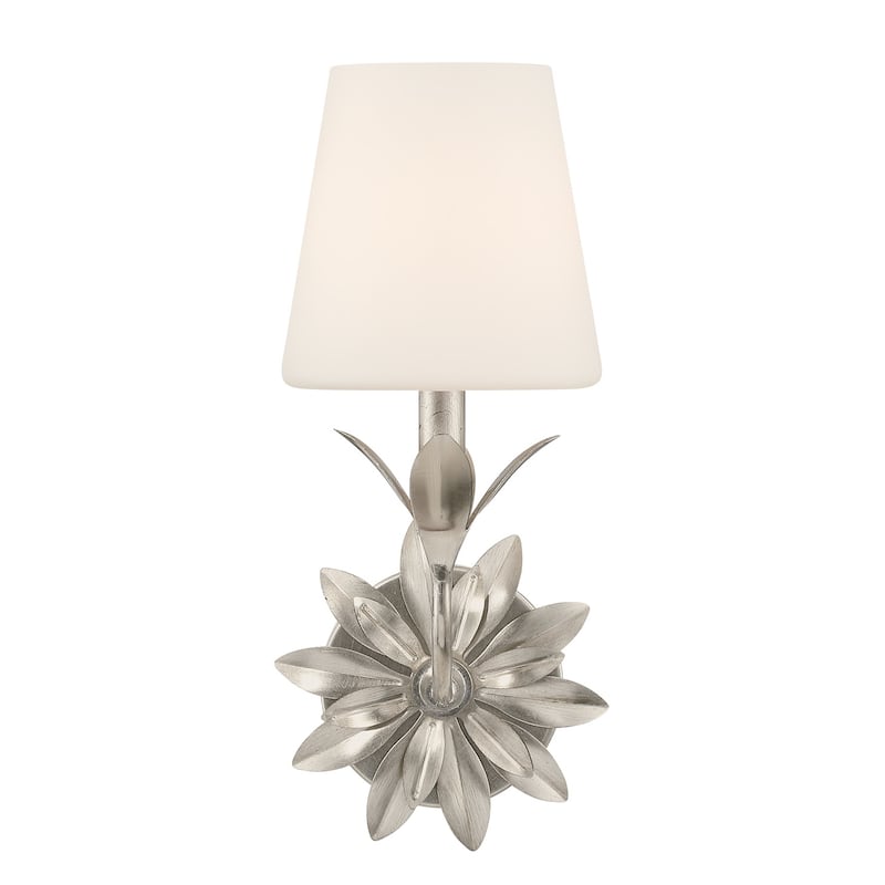 Crystorama Lighting Group 571-OP Broche 15" Tall Wall Sconce