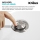 preview thumbnail 94 of 97, KRAUS Indy Single Handle Vessel Bathroom Faucet with Pop Up Drain