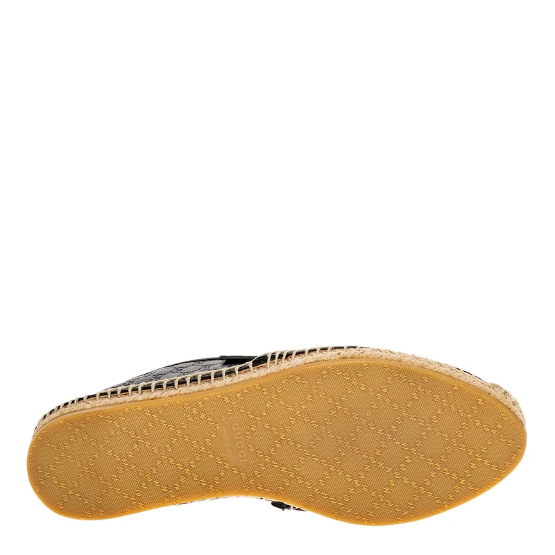 Gucci Microguccissima Leather Espadrilles