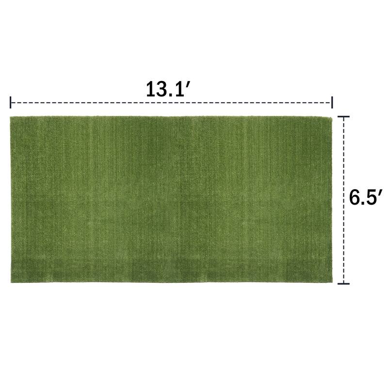 Eco-Luxe Synthetic Lawn: Lush, Low-Maintenance, Available in Various Dimensions