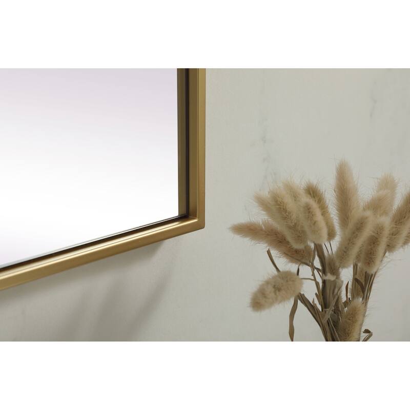 Elegant Lighting MR42436 Eternity 24" W x 36" H Modern Rectangular