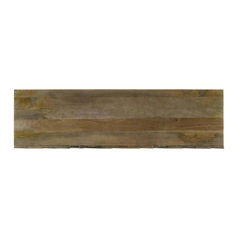 3 Doors Dining Sideboard Server in Mango Brown