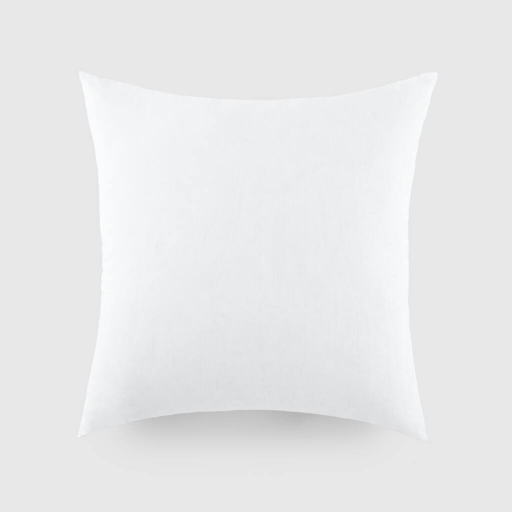 Cotton Throw Decor Pillow Insert with Polyester Fill
