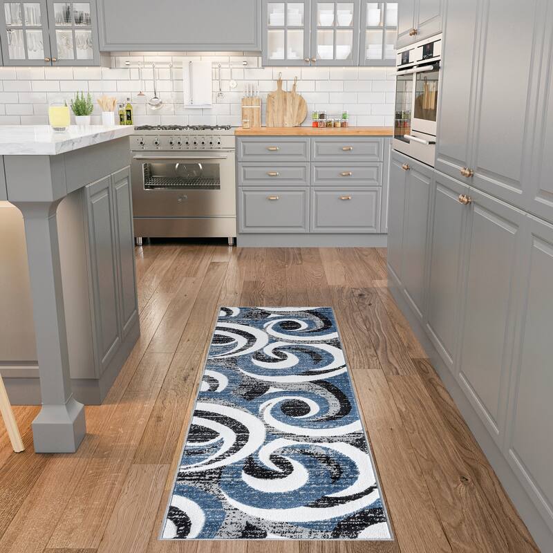 Wyman Modern & Contemporary Abstract Indoor Area Rug