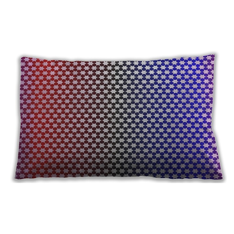 Ahgly Company Patterned Indoor Outdoor Plum Purple Lumbar Throw Pillow Bed Bath Beyond 40080540