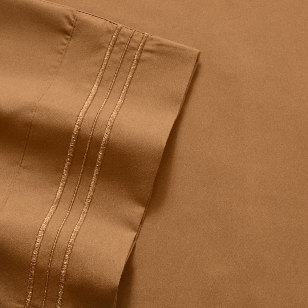 Sweet Home Collection 4 Piece Sheet Set, Ultra Soft 1800 Series, Double Brushed Microfiber