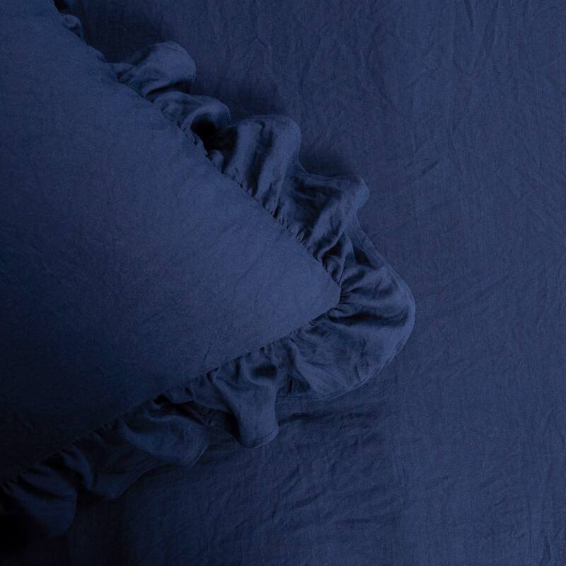 Lush Decor Reyna Ruffled Shabby-chic Comforter Set