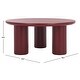 preview thumbnail 4 of 10, SAFAVIEH Home Mork 3-Leg Round Top Coffee Table - 40" W x 40" D x 18" H