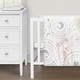 preview thumbnail 5 of 4, Sweet Jojo Designs Blush Pink Gold Star and Moon Girl 3pc Mini Crib Bedding Set Grey Celestial Sky Stars Gray Shabby Chic