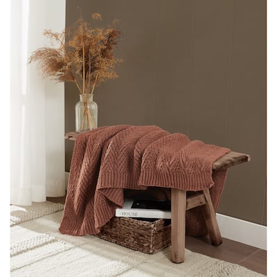 Frye Chevron Textured 50x70 Throw