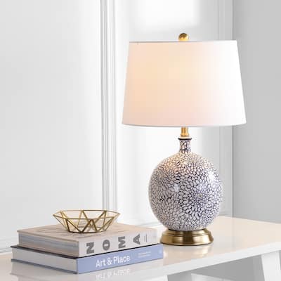 SAFAVIEH Lighting 25-inch Orianna LED Table Lamp - 15"x15"x25"