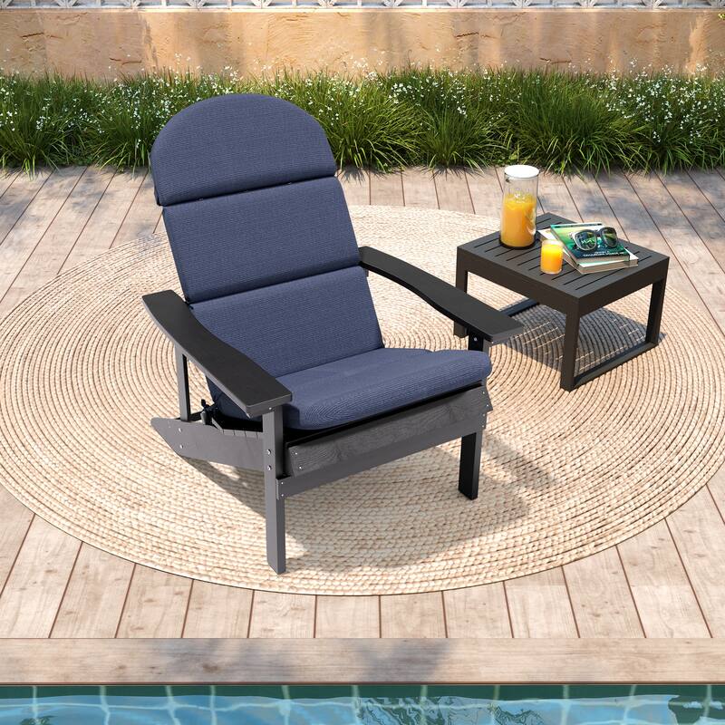 Outdoor Adirondack Chairs Cushion with Sunbrela Fabric