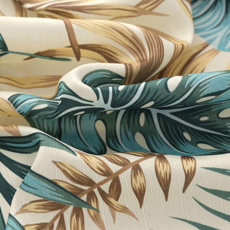 Cedar Floral Seashells Starfish Flowers Shower Curtains with Hooks