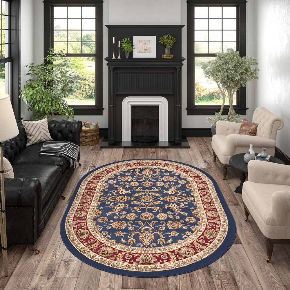 Soho Traditional Floral Indoor Area Rug