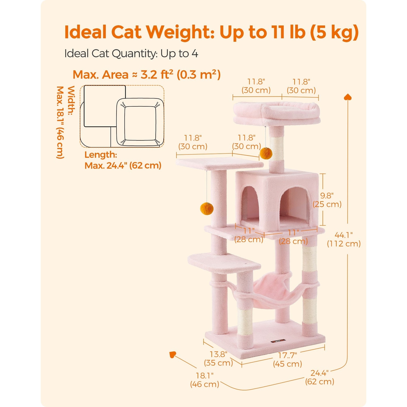 30 inch cat shop tree