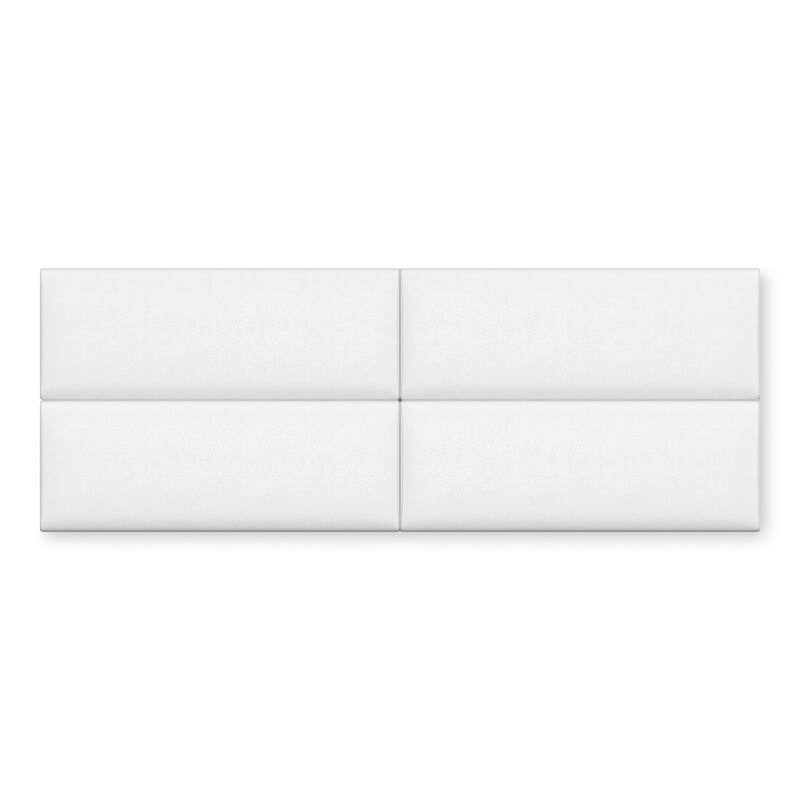 Jaxx Panelist Modern Padded Headboard in Premium Vegan Leather - Set of 4 Panels