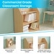 preview thumbnail 3 of 10, Kid Friendly Wooden Bookshelf with 3 Display Shelves